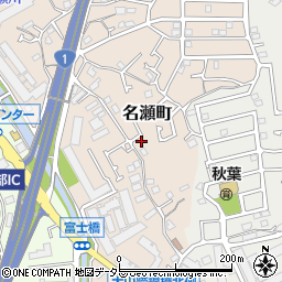 神奈川県横浜市戸塚区名瀬町117周辺の地図