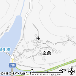 神奈川県足柄上郡山北町玄倉252周辺の地図