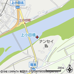 上小田橋周辺の地図