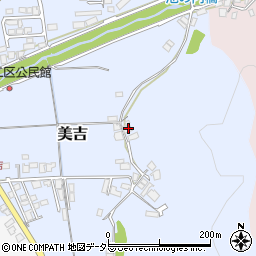 鳥取県米子市美吉154周辺の地図