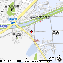 鳥取県米子市美吉476-1周辺の地図
