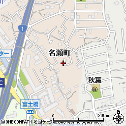 神奈川県横浜市戸塚区名瀬町121周辺の地図