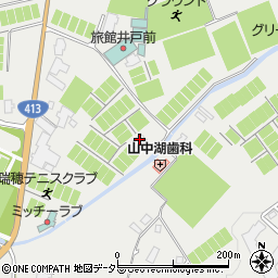 東邦レーヨン株式会社　山中荘周辺の地図