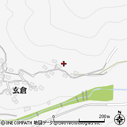 神奈川県足柄上郡山北町玄倉399周辺の地図