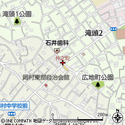 仲之町周辺の地図