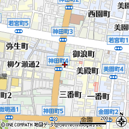 十六銀行柳ケ瀬支店周辺の地図