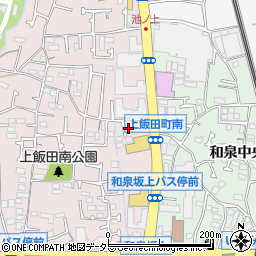 神奈川県横浜市泉区上飯田町1004周辺の地図