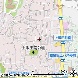 神奈川県横浜市泉区上飯田町1018-7周辺の地図