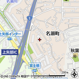 神奈川県横浜市戸塚区名瀬町128周辺の地図