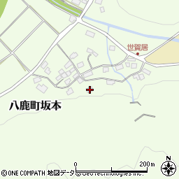兵庫県養父市八鹿町坂本401周辺の地図