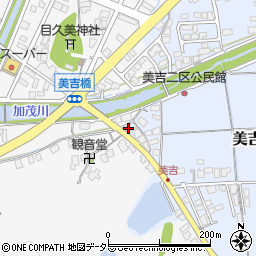 鳥取県米子市美吉487周辺の地図