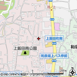 神奈川県横浜市泉区上飯田町1003-2周辺の地図