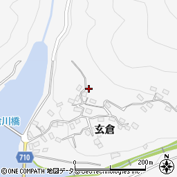 神奈川県足柄上郡山北町玄倉261周辺の地図
