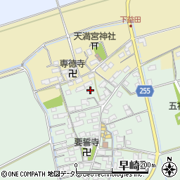 滋賀県長浜市早崎町1122周辺の地図