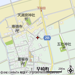 滋賀県長浜市早崎町1047周辺の地図