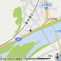 兵庫県養父市八鹿町上小田188周辺の地図