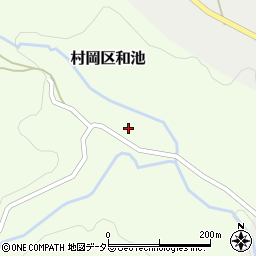 兵庫県美方郡香美町村岡区和池194周辺の地図