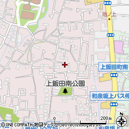 神奈川県横浜市泉区上飯田町1020周辺の地図
