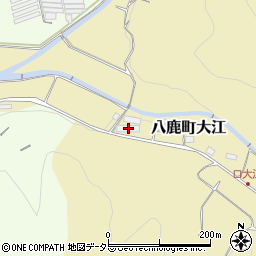 兵庫県養父市八鹿町大江196周辺の地図