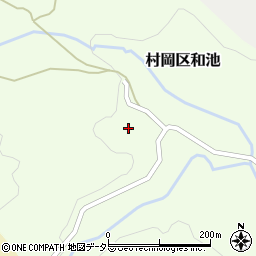 兵庫県美方郡香美町村岡区和池78周辺の地図