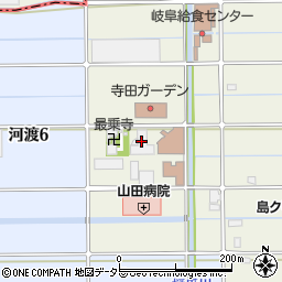 寺田ガーデン訪問リハビリステーション周辺の地図