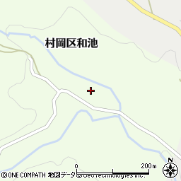 兵庫県美方郡香美町村岡区和池188周辺の地図
