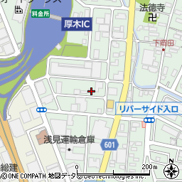 神奈川県厚木市岡田3170周辺の地図