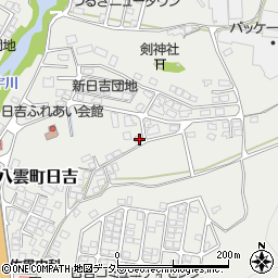 島根県松江市八雲町日吉145-17周辺の地図