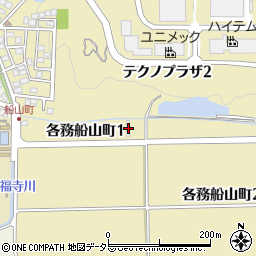 岐阜県各務原市各務船山町1丁目134周辺の地図