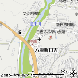 島根県松江市八雲町日吉173-15周辺の地図