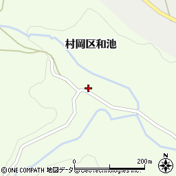 兵庫県美方郡香美町村岡区和池205周辺の地図