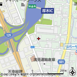 神奈川県厚木市岡田3161周辺の地図