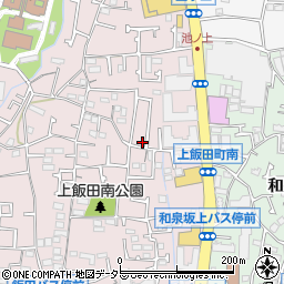 神奈川県横浜市泉区上飯田町1015周辺の地図