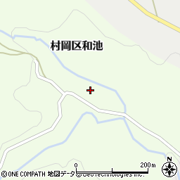 兵庫県美方郡香美町村岡区和池187周辺の地図
