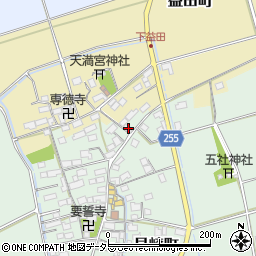 滋賀県長浜市早崎町1109周辺の地図