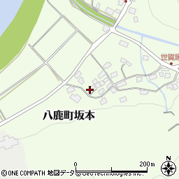 兵庫県養父市八鹿町坂本429周辺の地図