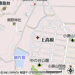 千葉県市原市上高根1292-32周辺の地図