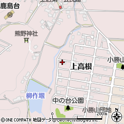 千葉県市原市上高根1292-94周辺の地図
