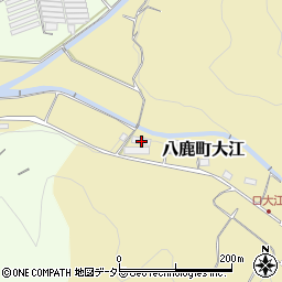 兵庫県養父市八鹿町大江197周辺の地図