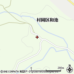 兵庫県美方郡香美町村岡区和池233周辺の地図