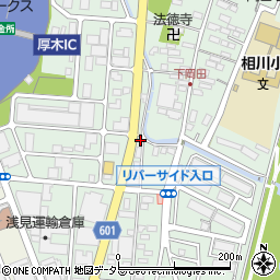 神奈川県厚木市岡田5丁目20-1周辺の地図