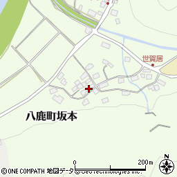 兵庫県養父市八鹿町坂本421周辺の地図