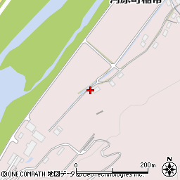 鳥取県鳥取市河原町稲常977周辺の地図