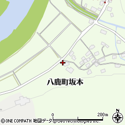 兵庫県養父市八鹿町坂本443周辺の地図
