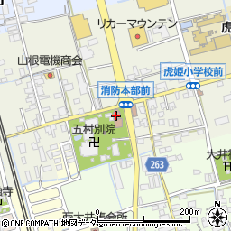長浜消防署東浅井分署周辺の地図