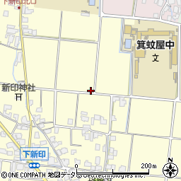 鳥取県米子市下新印1148周辺の地図