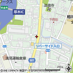 神奈川県厚木市岡田3173周辺の地図