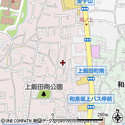 神奈川県横浜市泉区上飯田町1015-2周辺の地図