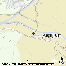 兵庫県養父市八鹿町大江198周辺の地図