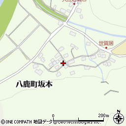 兵庫県養父市八鹿町坂本422周辺の地図
